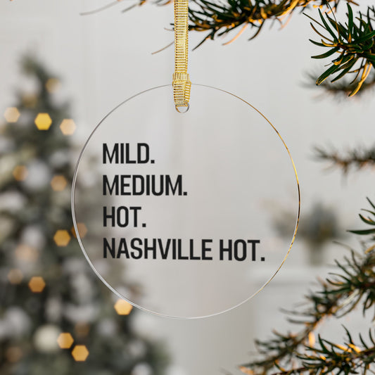 Christmas Ornament - Acrylic Ornaments - Chicken Tender Flavors